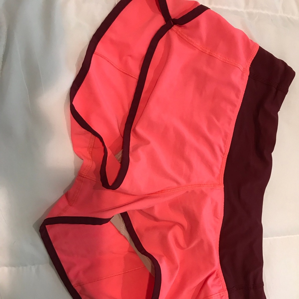 Lululemon Hot Pink Shorts